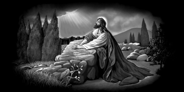 Jesus In The Garden